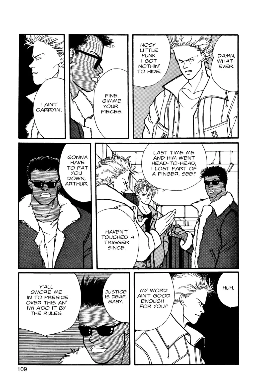 Read Banana Fish chapter 8 image 204 on Lezhin