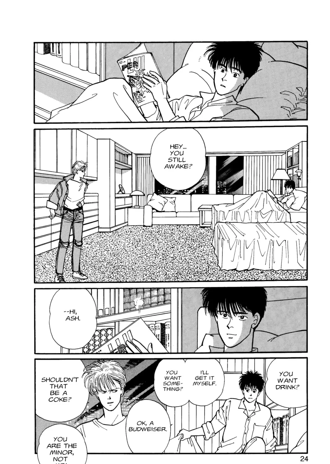 Read Banana Fish chapter 8 image 36 on Lezhin