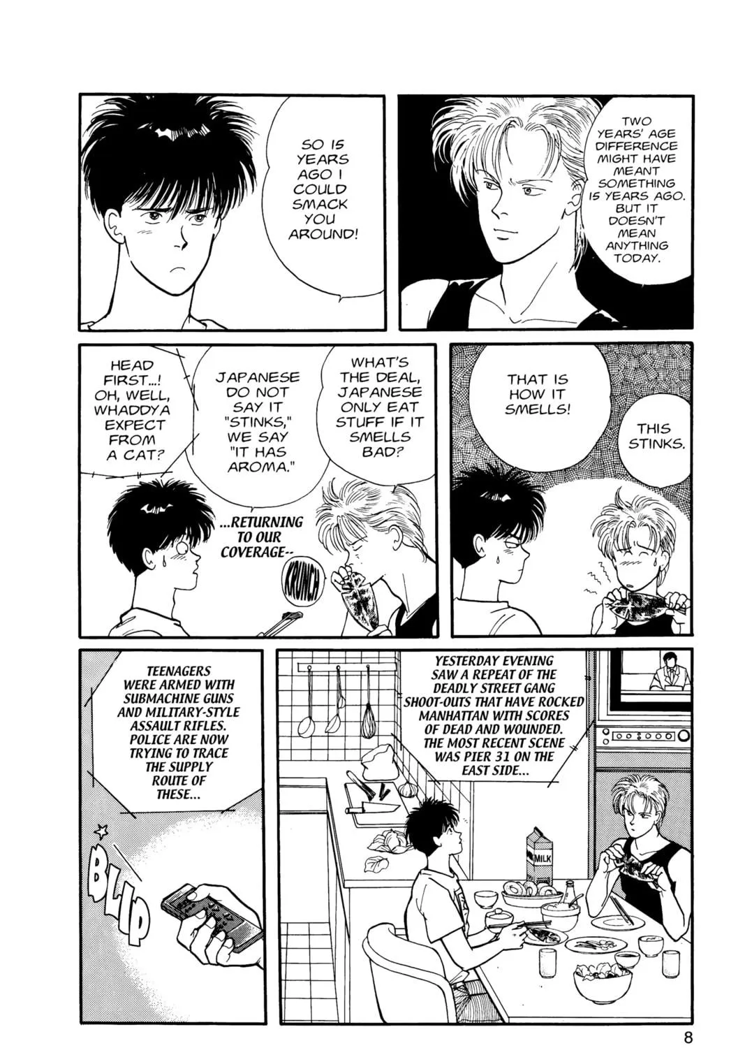 Read Banana Fish chapter 8 image 4 on Lezhin