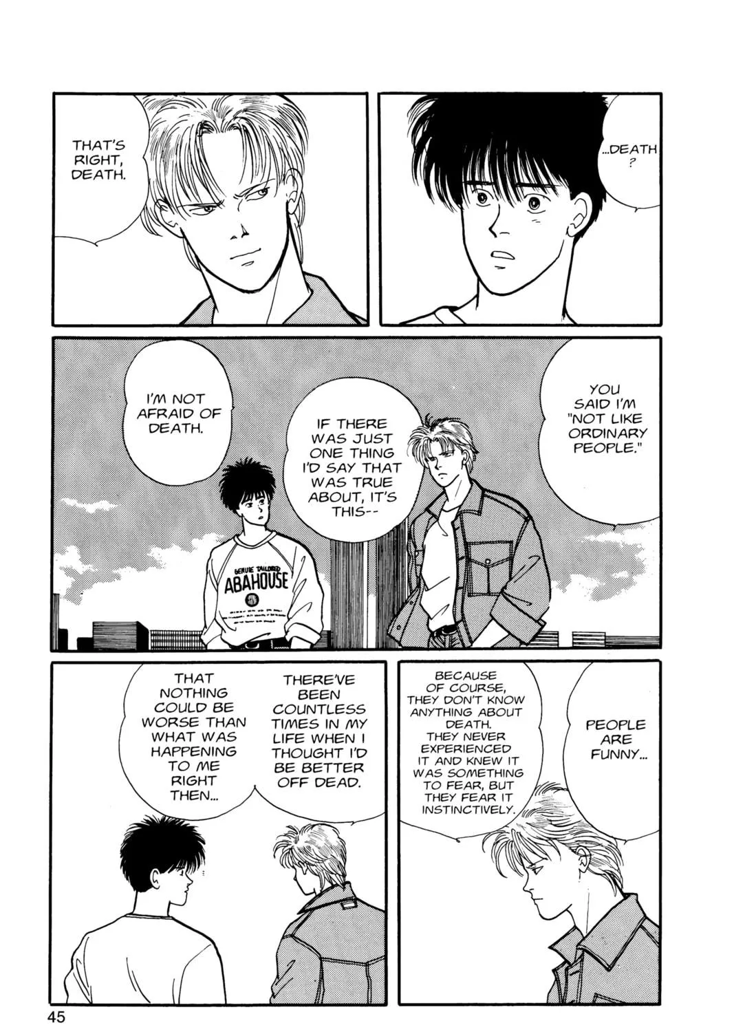 Read Banana Fish chapter 8 image 78 on Lezhin