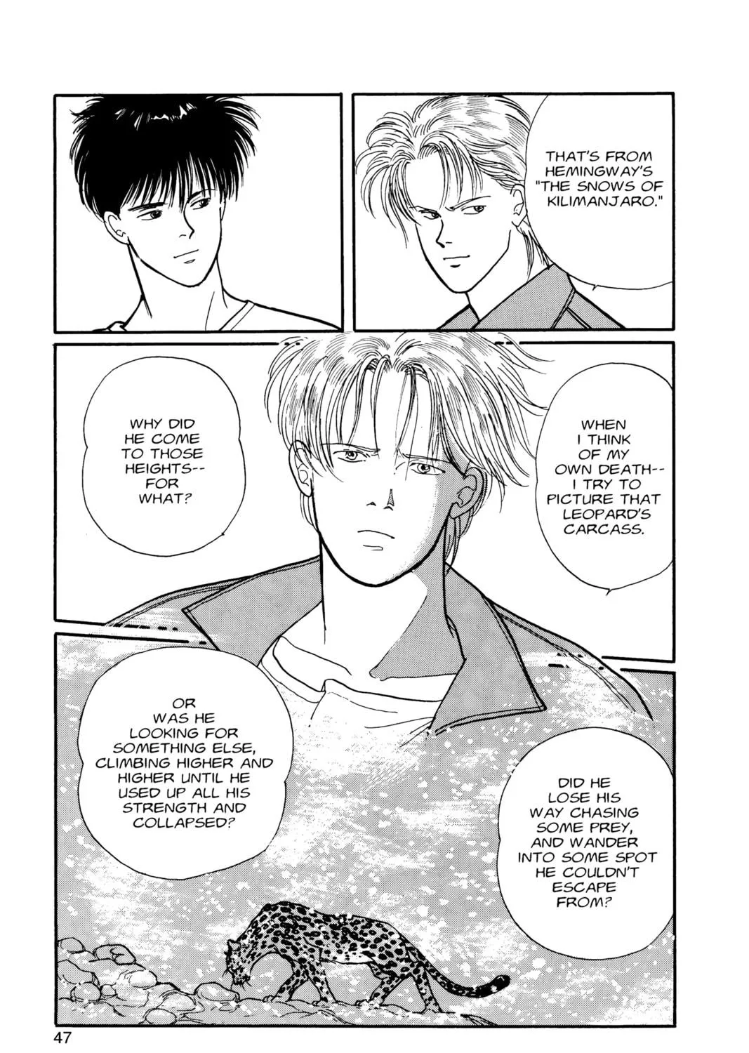 Read Banana Fish chapter 8 image 82 on Lezhin