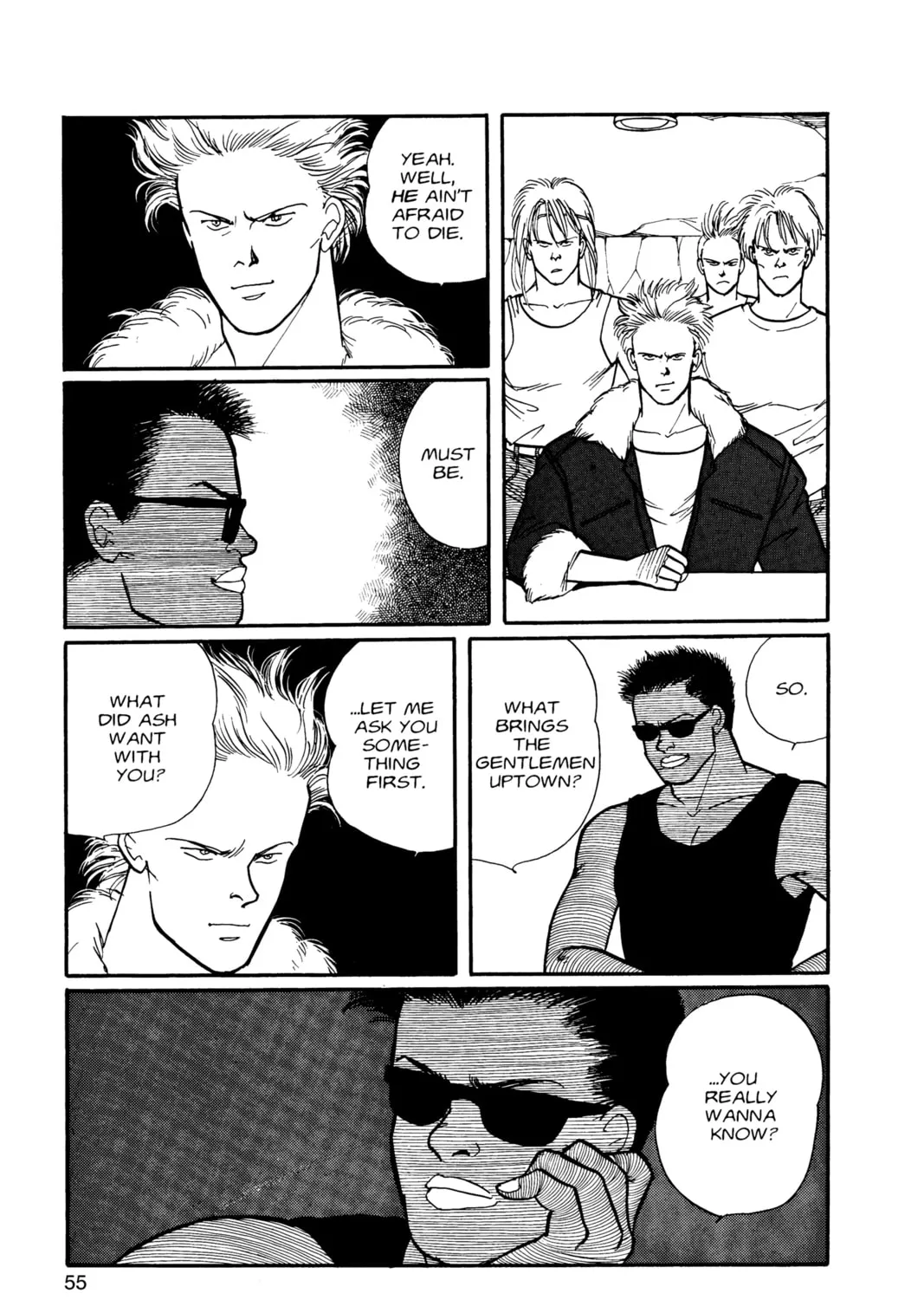 Read Banana Fish chapter 8 image 96 on Lezhin