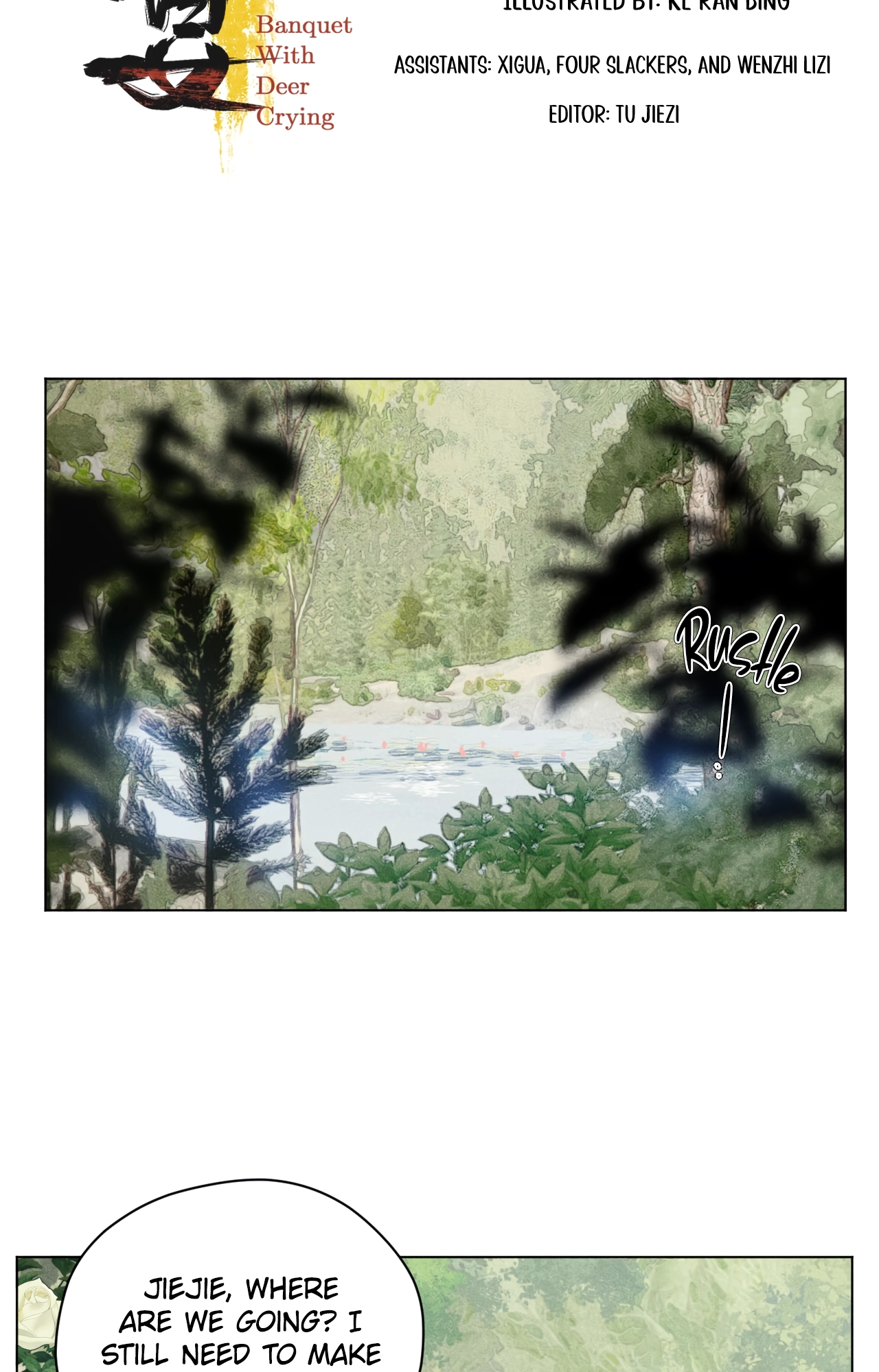 Read Banquet With Deer Crying chapter 22.1 image 1 on Lezhin