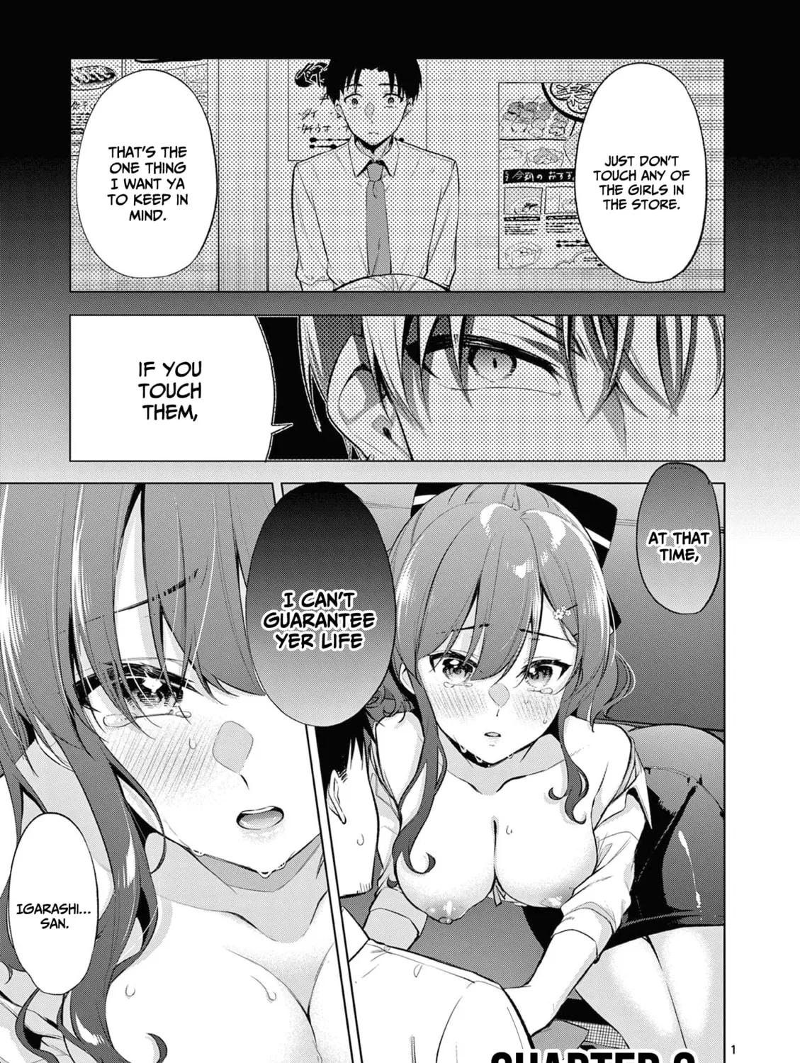 Read Bar Flowers chapter 2 image 1 on Lezhin