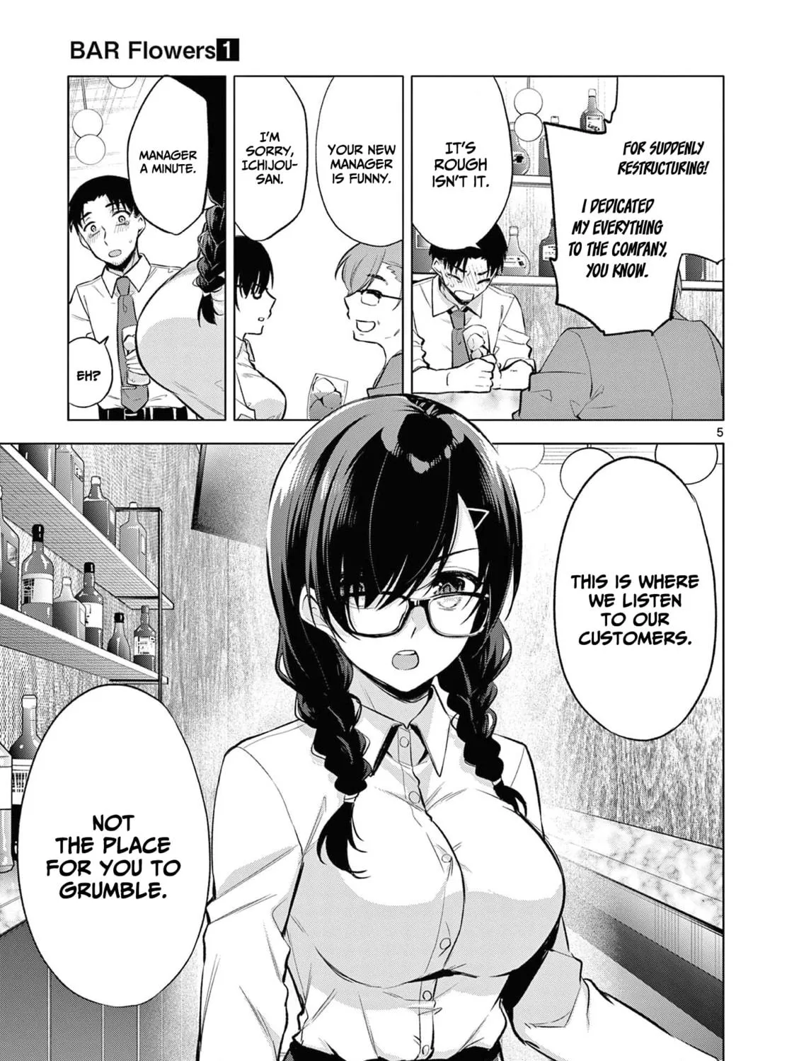 Read Bar Flowers chapter 3 image 9 on Lezhin