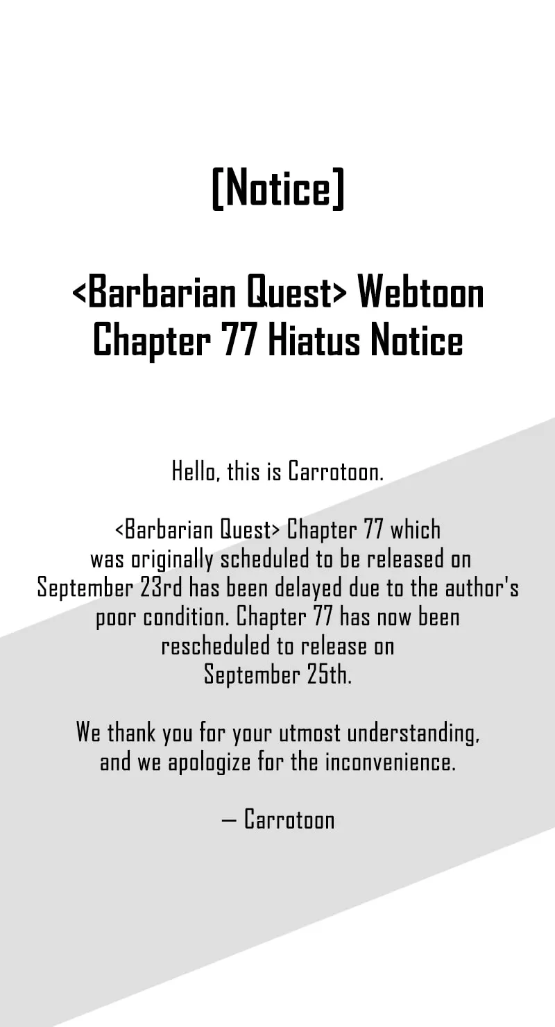 Read Barbarian Quest chapter 76 image 114 on Lezhin