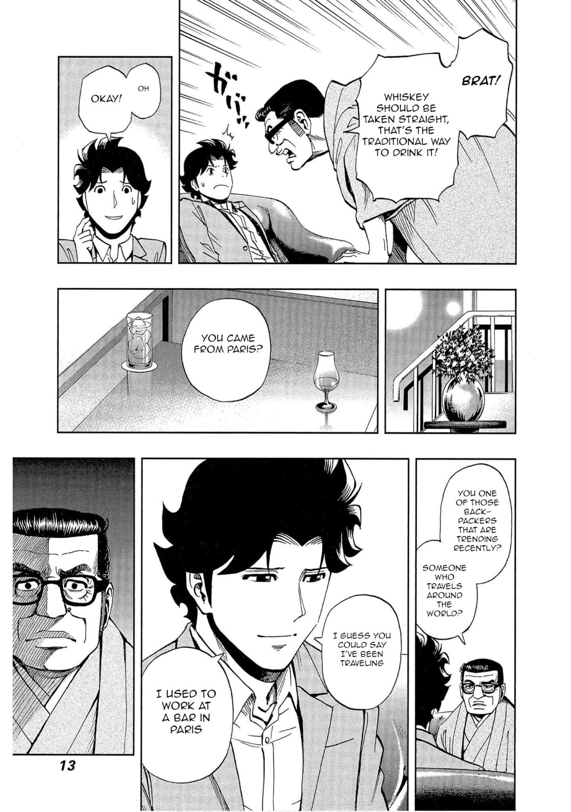 Read Bartender à Tokyo chapter 1 image 9 on Lezhin
