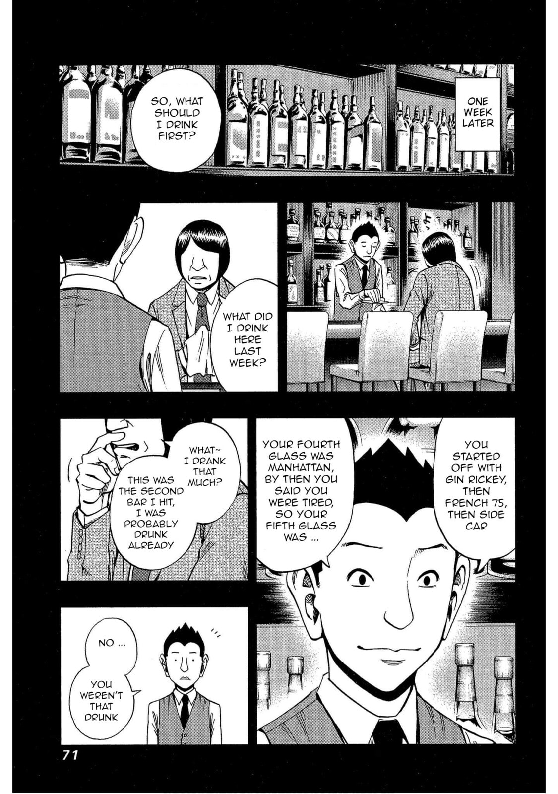 Read Bartender à Tokyo chapter 10 image 12 on Lezhin