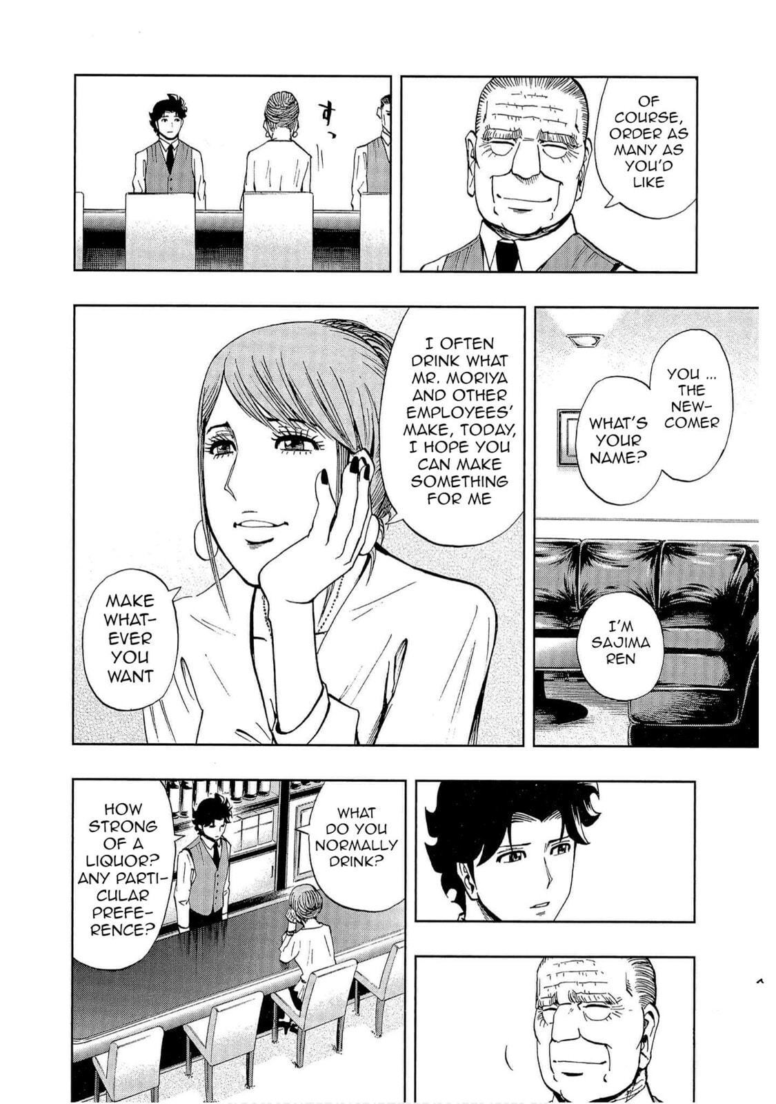 Read Bartender à Tokyo chapter 2 image 9 on Lezhin