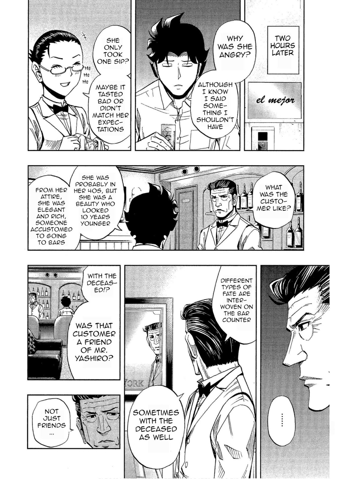Read Bartender à Tokyo chapter 24 image 13 on Lezhin