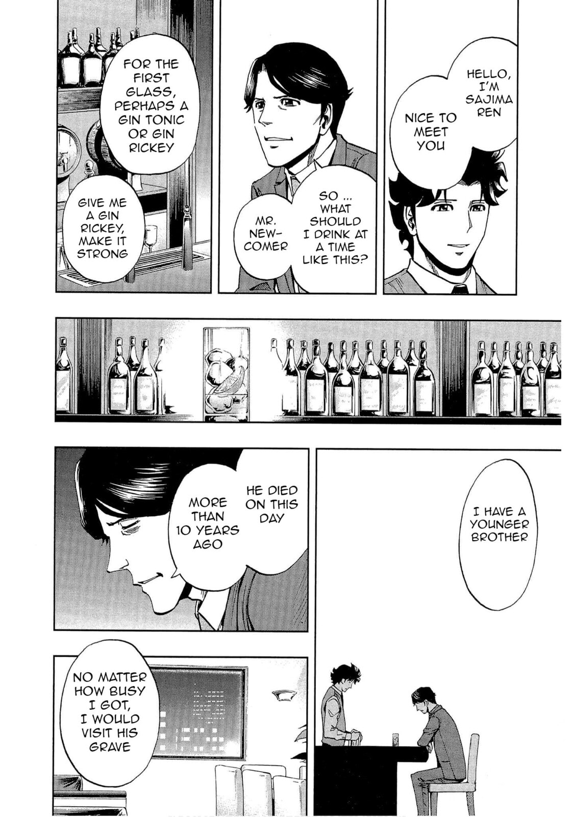Read Bartender à Tokyo chapter 3 image 13 on Lezhin