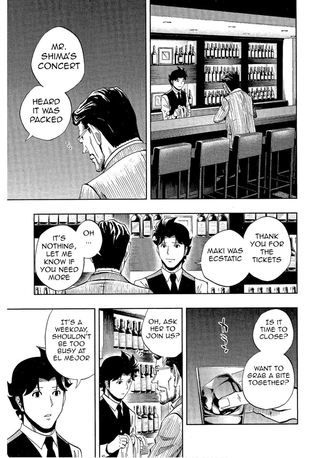 Read Bartender à Tokyo chapter 32 image 4 on Lezhin