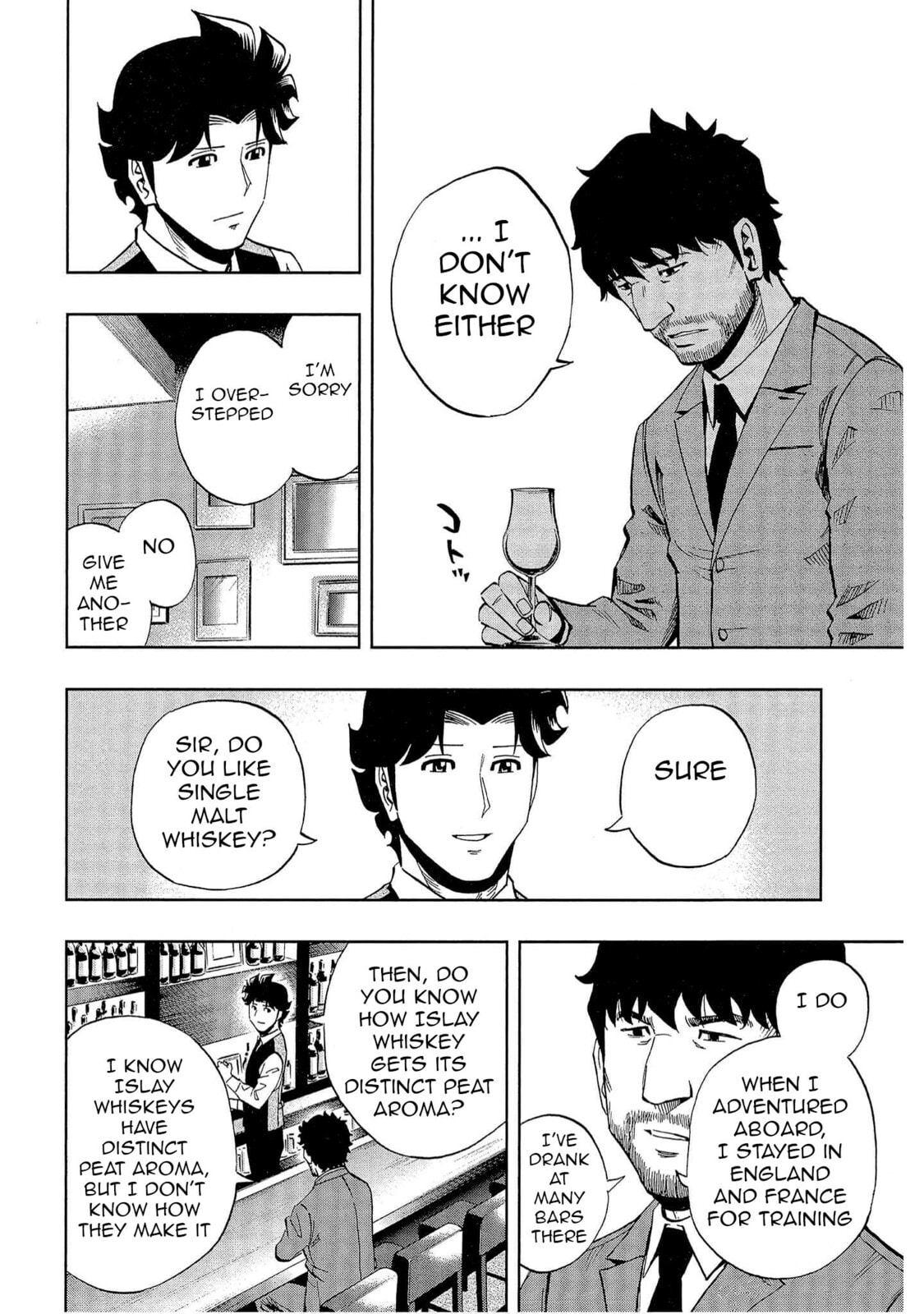 Read Bartender à Tokyo chapter 36 image 12 on Lezhin