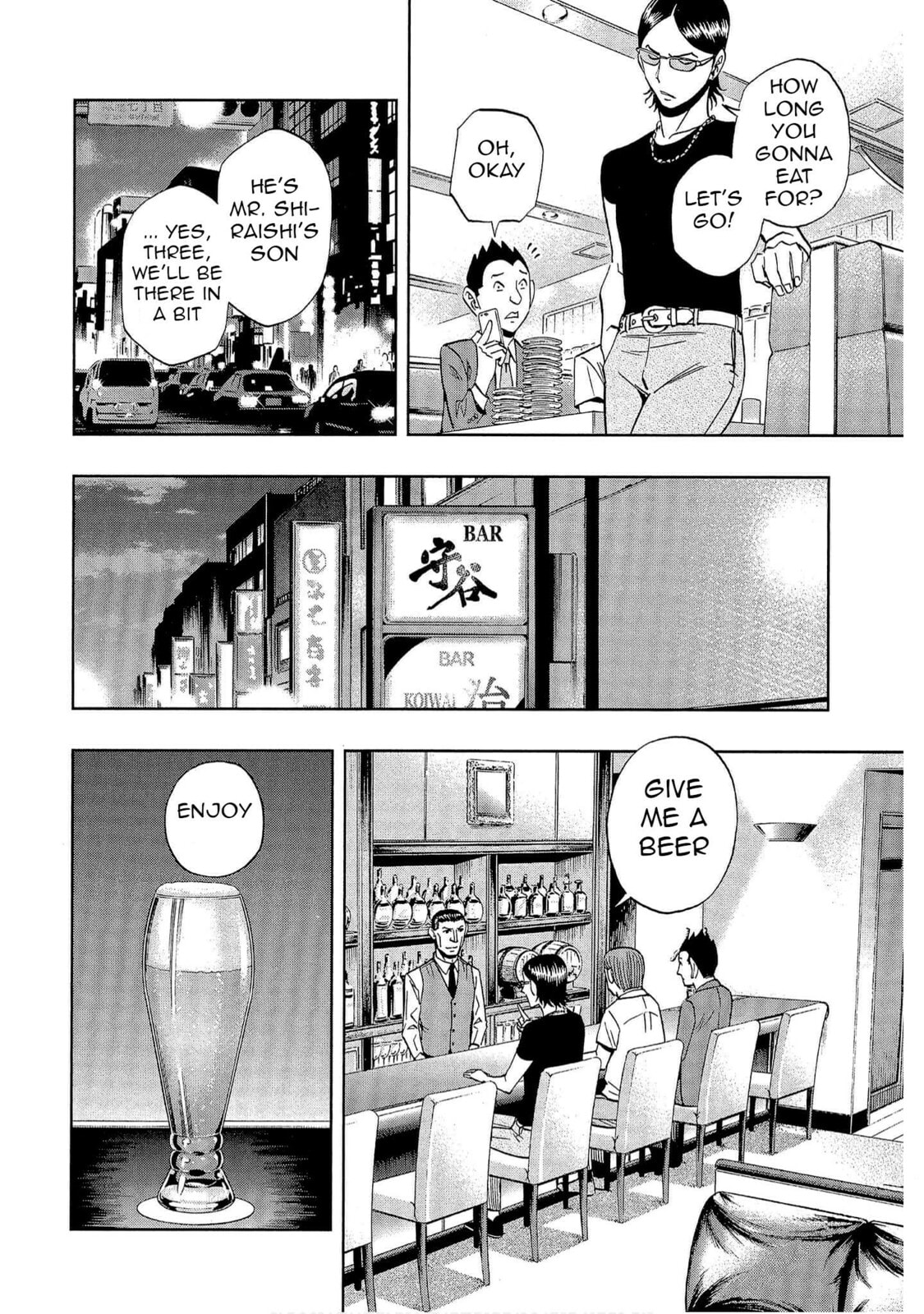 Read Bartender à Tokyo chapter 44 image 7 on Lezhin