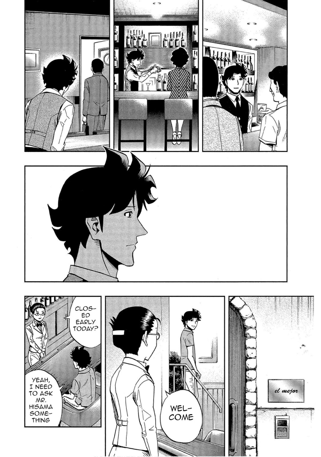 Read Bartender à Tokyo chapter 45 image 9 on Lezhin