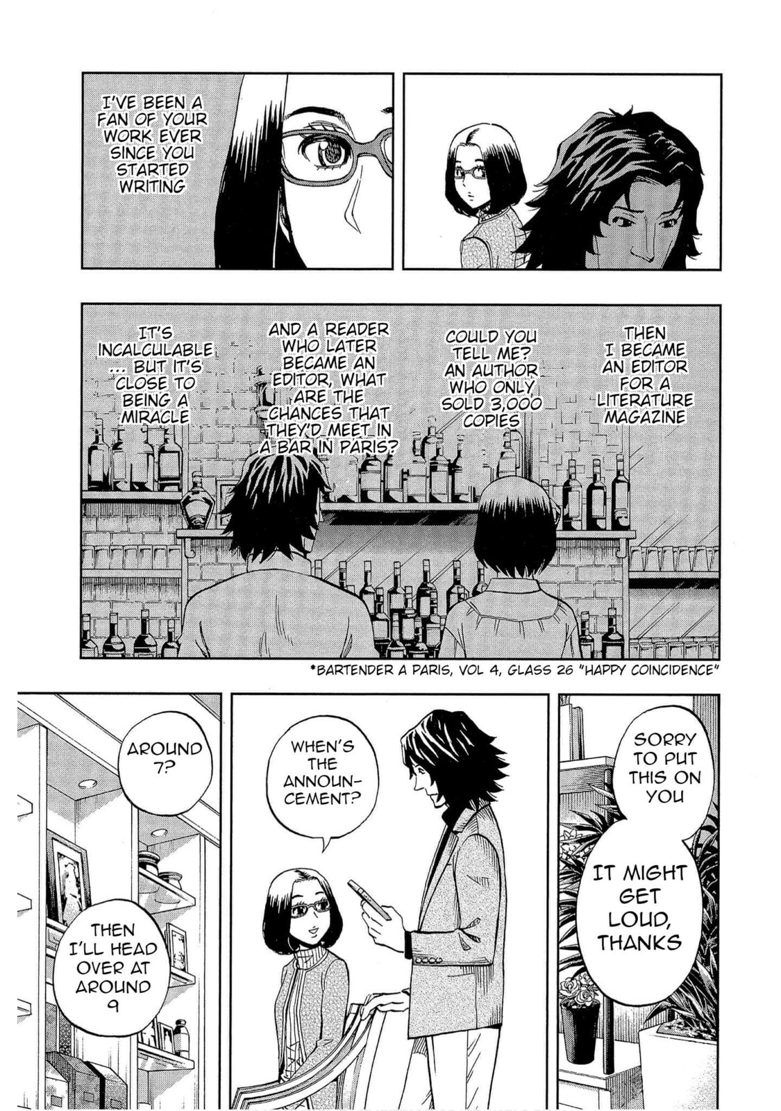 Read Bartender à Tokyo chapter 51 image 4 on Lezhin