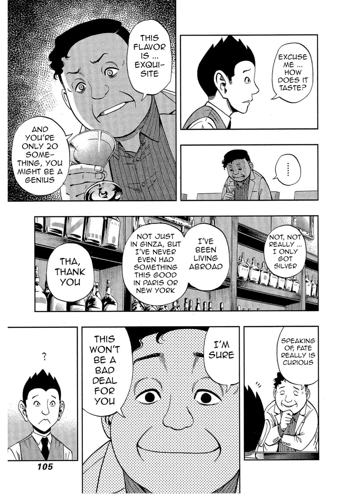 Read Bartender à Tokyo chapter 53 image 6 on Lezhin