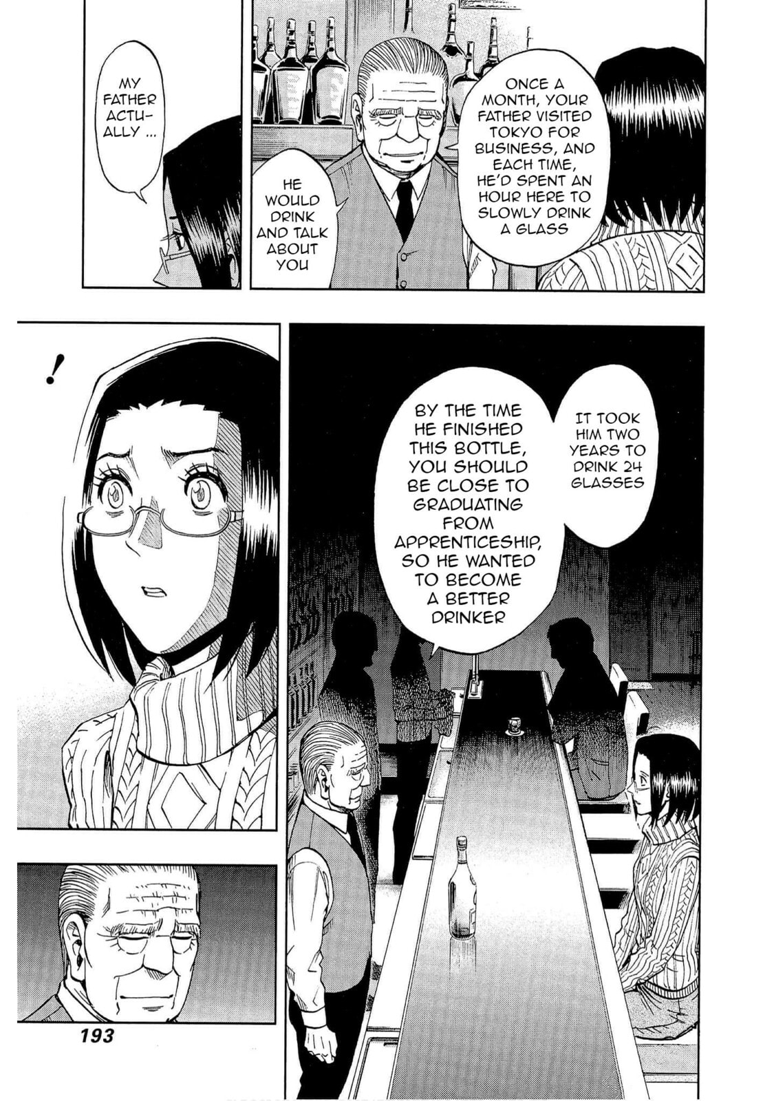 Read Bartender à Tokyo chapter 7 image 14 on Lezhin