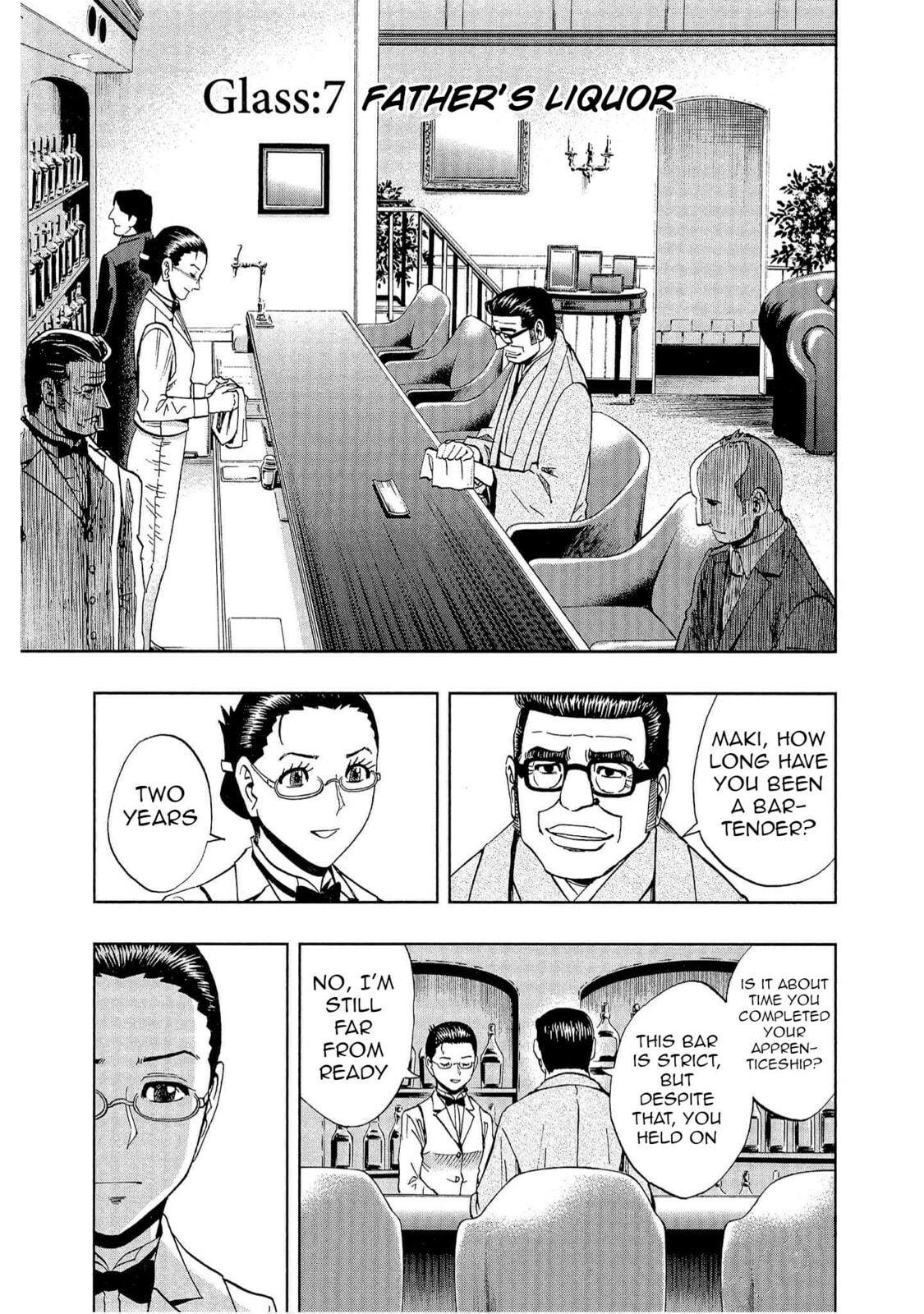 Read Bartender à Tokyo chapter 7 image 2 on Lezhin