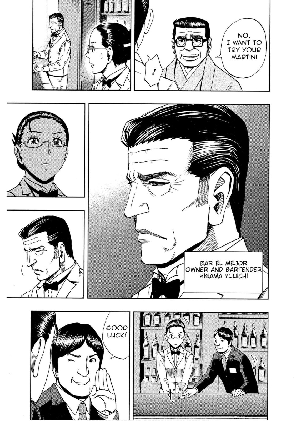 Read Bartender à Tokyo chapter 7 image 4 on Lezhin