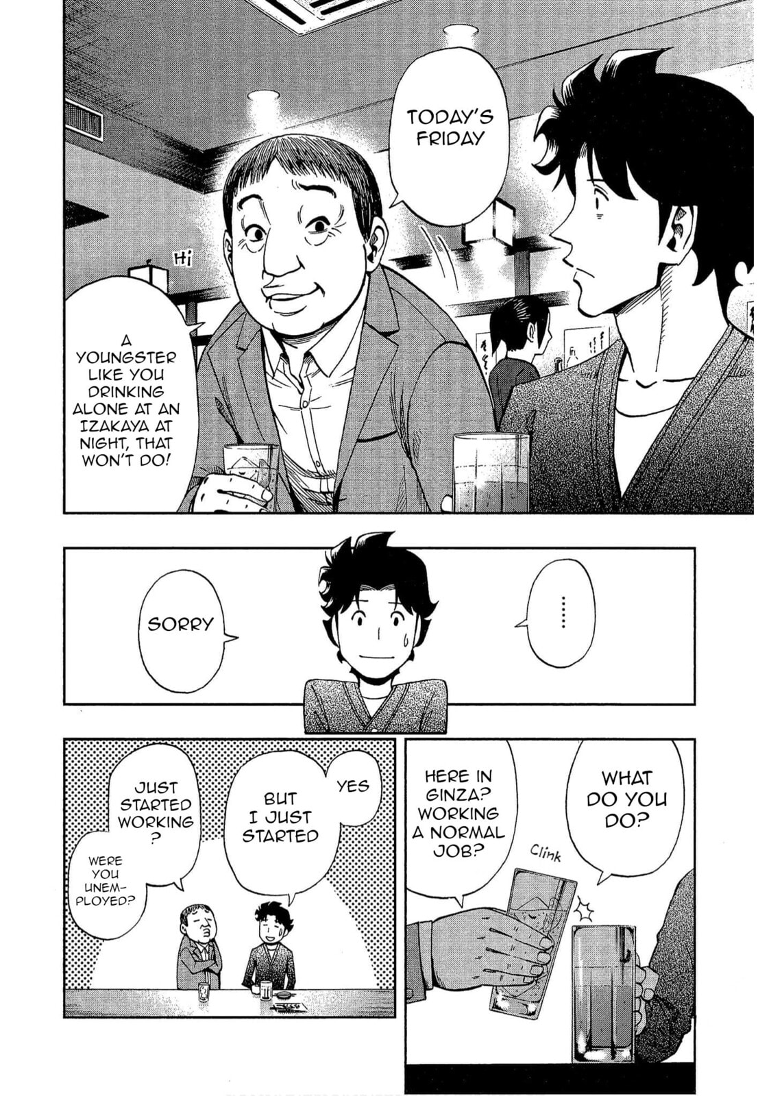 Read Bartender à Tokyo chapter 8 image 3 on Lezhin