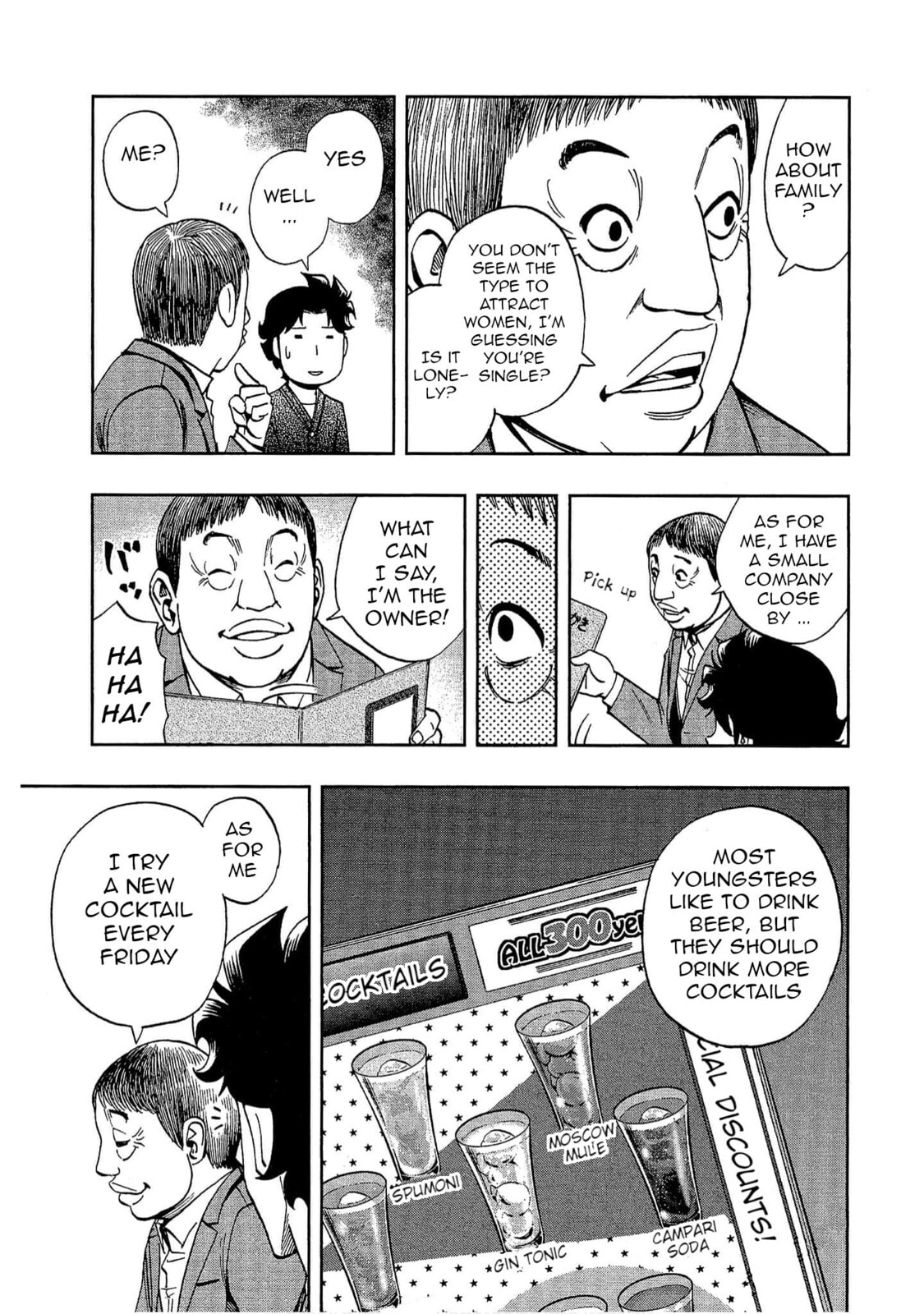 Read Bartender à Tokyo chapter 8 image 4 on Lezhin