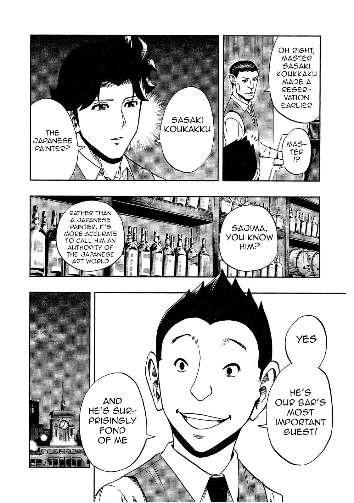 Read Bartender à Tokyo chapter 9 image 5 on Lezhin