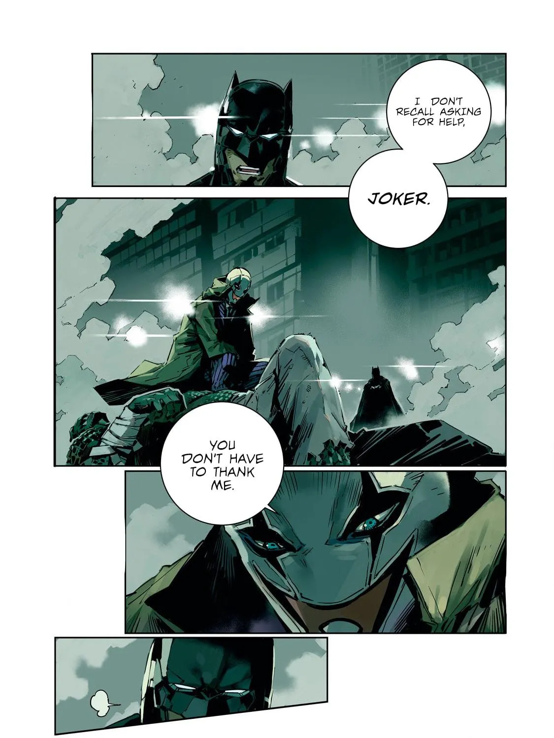Read Batman: Justice Buster chapter 4 image 4 on Lezhin