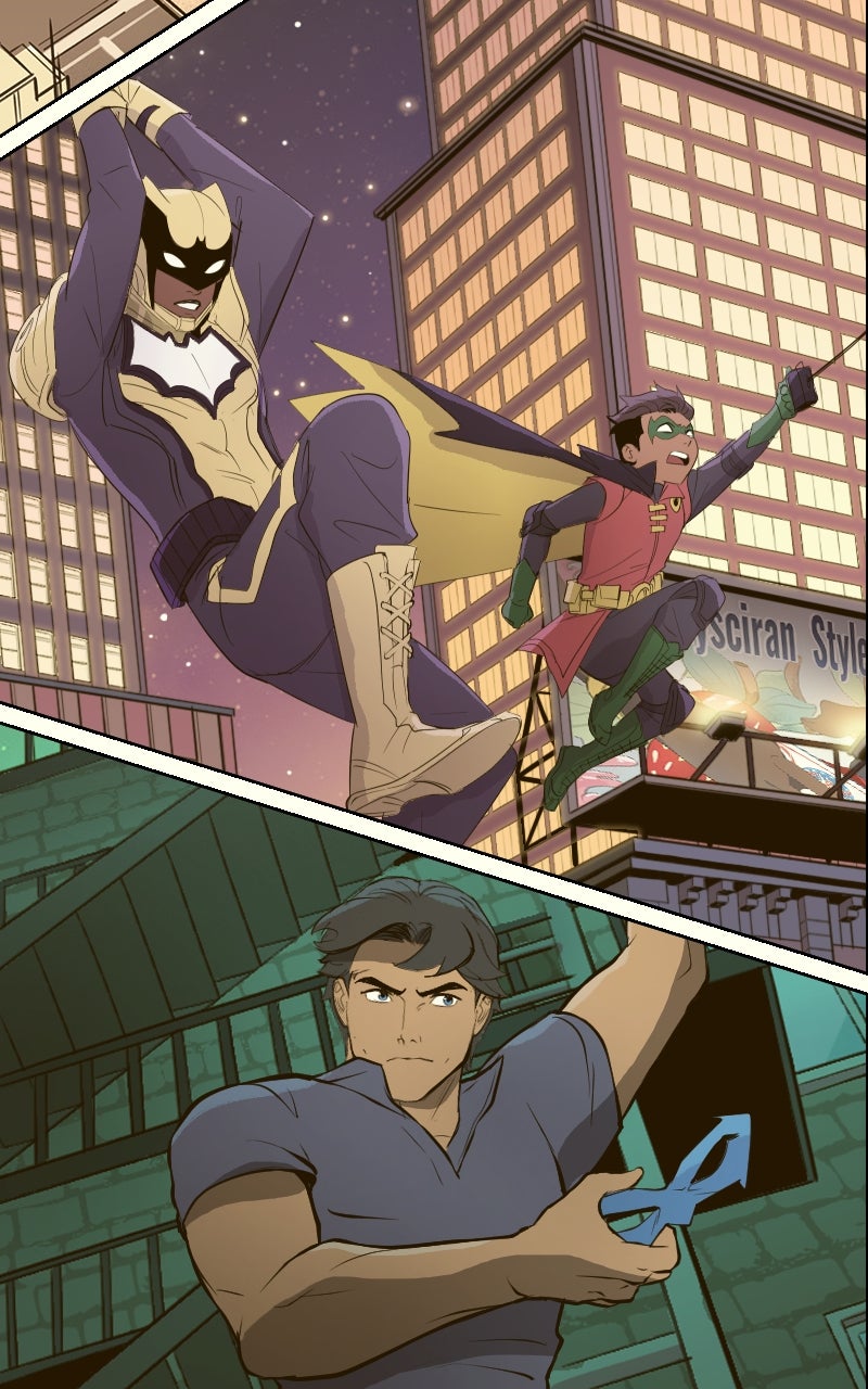 Batman: Wayne family adventures (S3) Ep. 124 - Riddles in the Dark page 38 - 