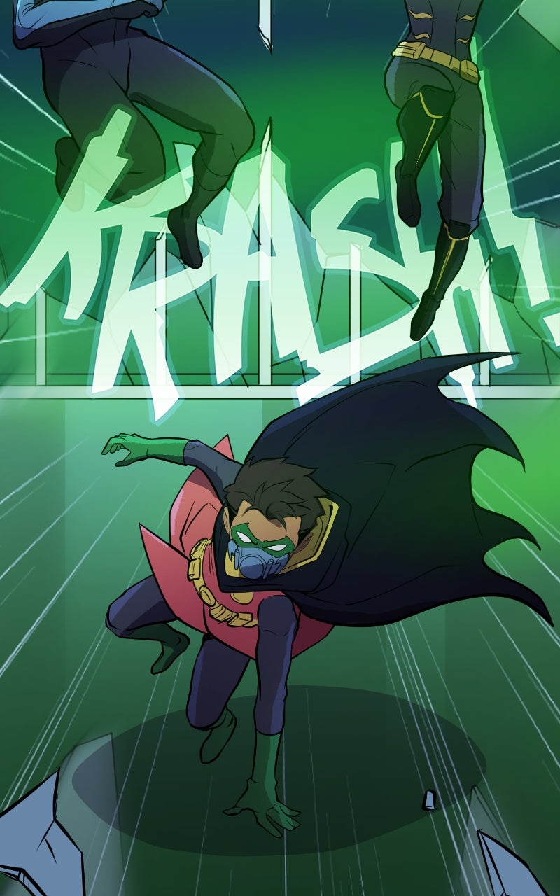 Batman: Wayne family adventures (S3) Ep. 128 - A Long Way Down page 4 - 