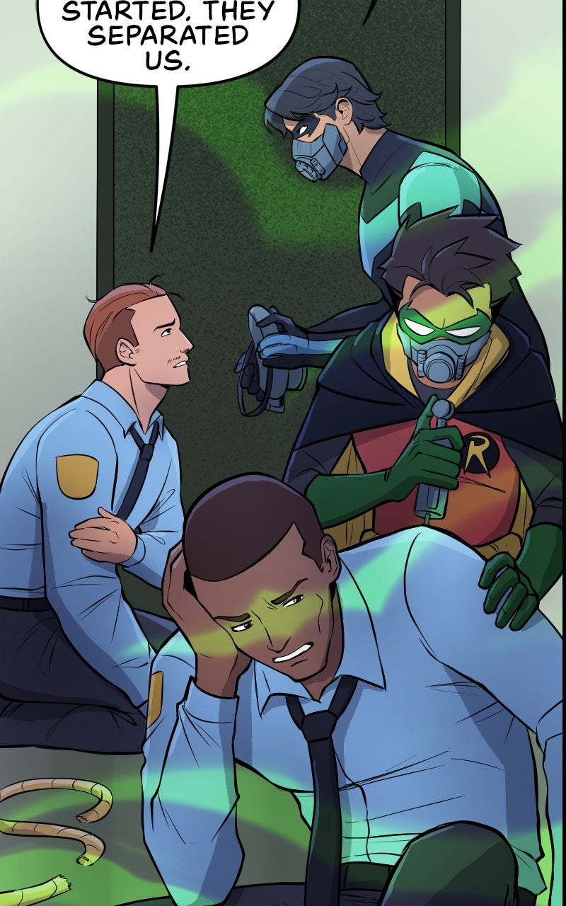 Batman: Wayne family adventures (S3) Ep. 128 - A Long Way Down page 36 - 