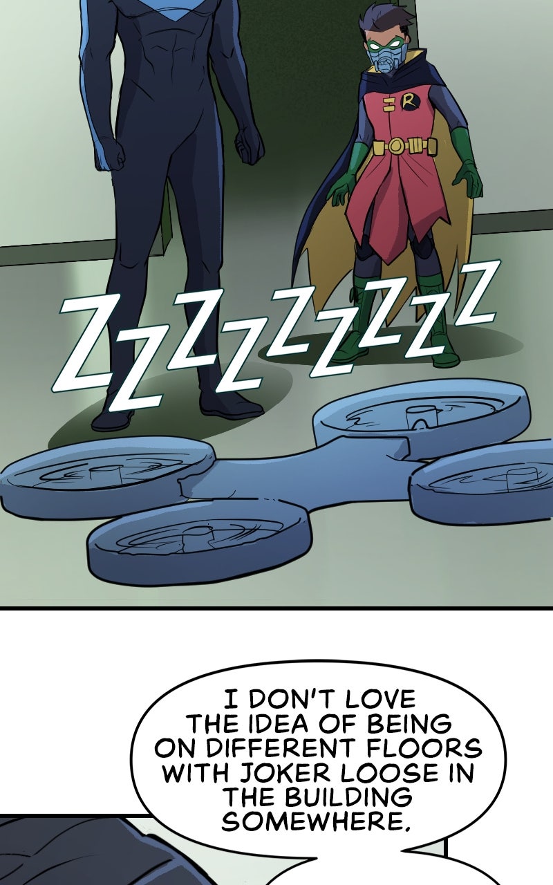 Batman: Wayne family adventures (S3) Ep. 128 - A Long Way Down page 42 - 
