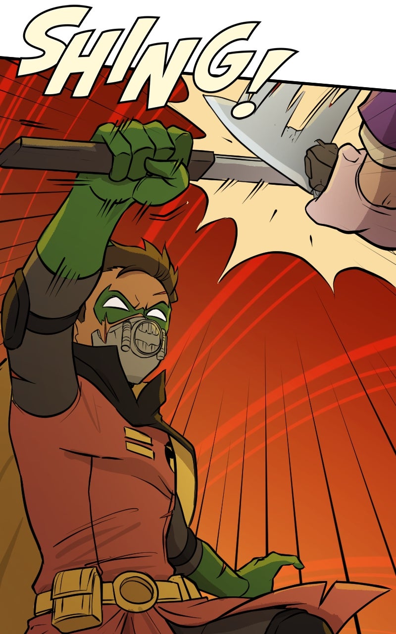 Batman: Wayne family adventures (S3) Ep. 150 - Free Fall page 57 - 
