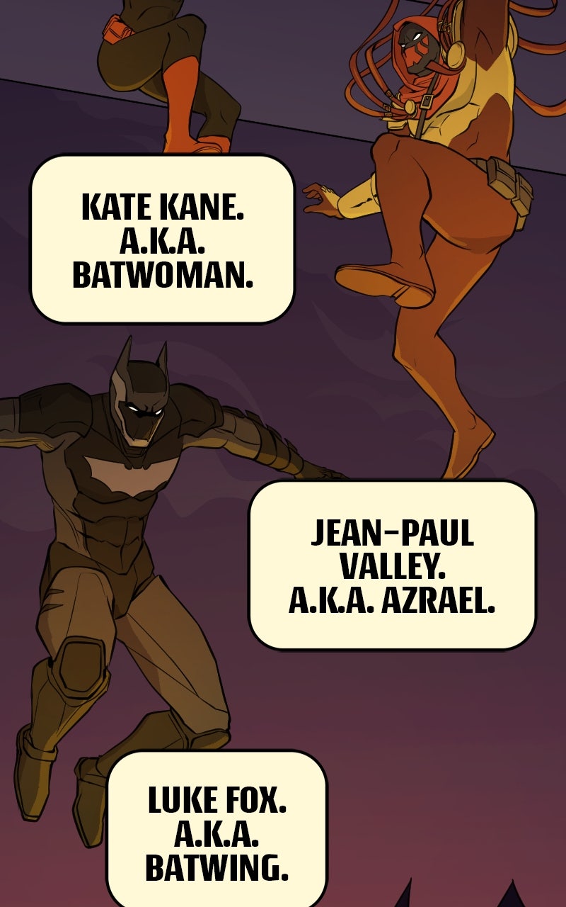 Batman: Wayne family adventures (S3) Ep. 150 - Free Fall page 98 - 