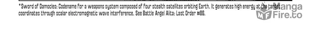Battle Angel Alita: Last Order Chapter 102 page 42 - 