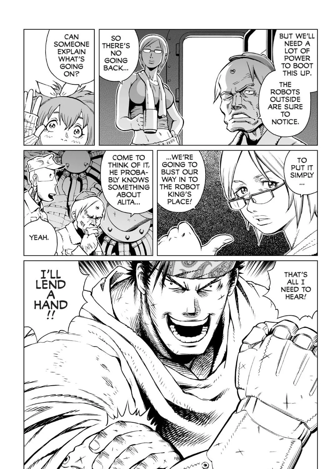 Battle Angel Alita: Last Order Chapter 123 page 35 - 