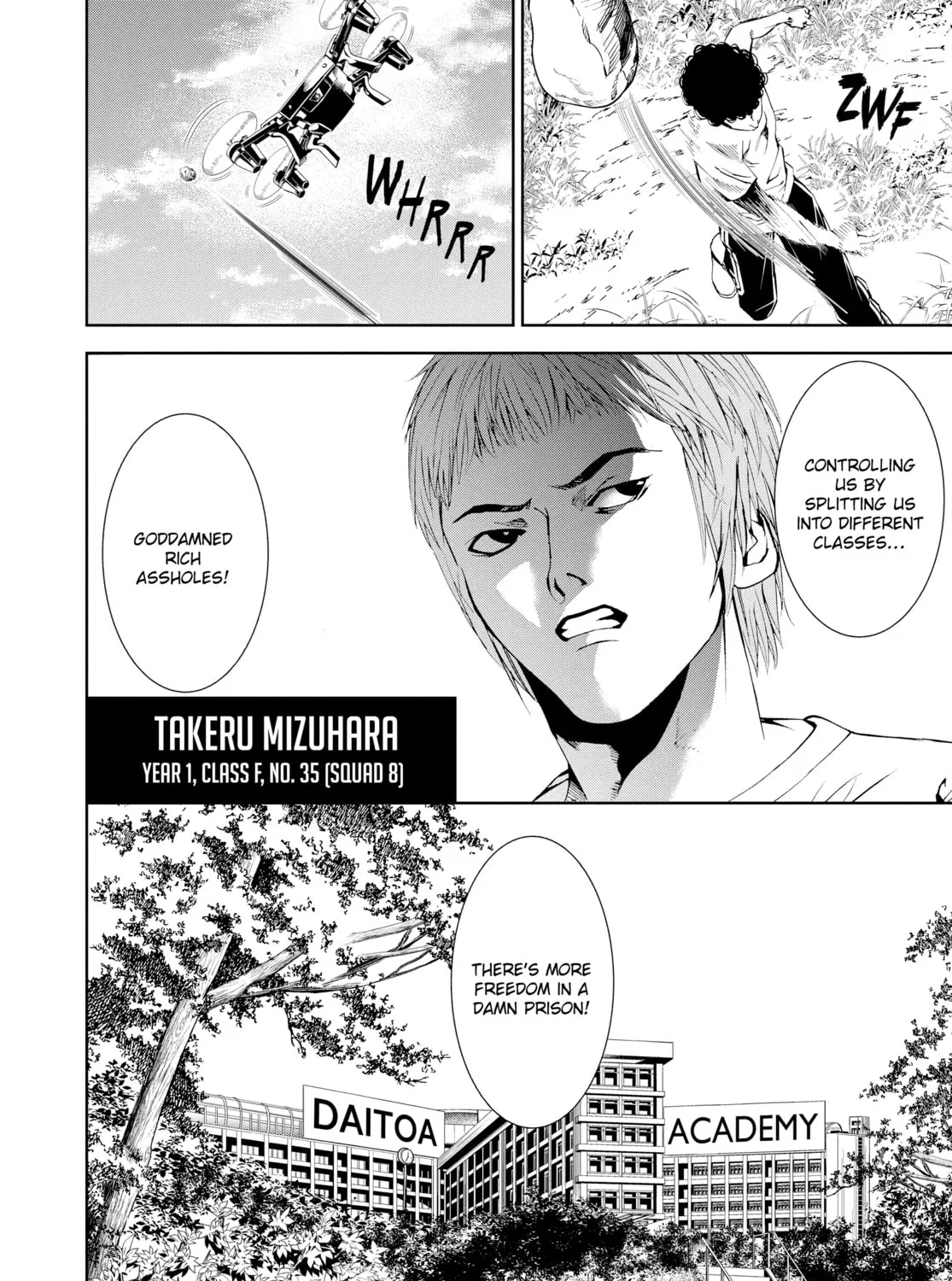 Read Battle Royale 3: Enforces chapter 1 image 14 on Lezhin
