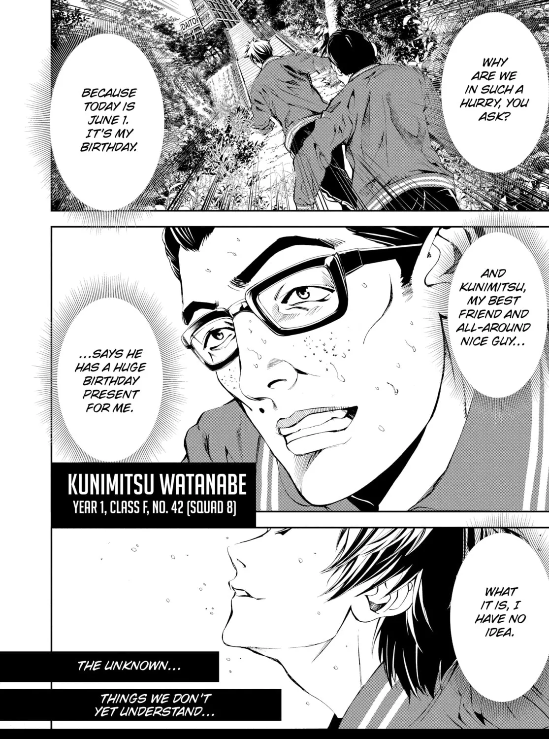 Read Battle Royale 3: Enforces chapter 1 image 6 on Lezhin