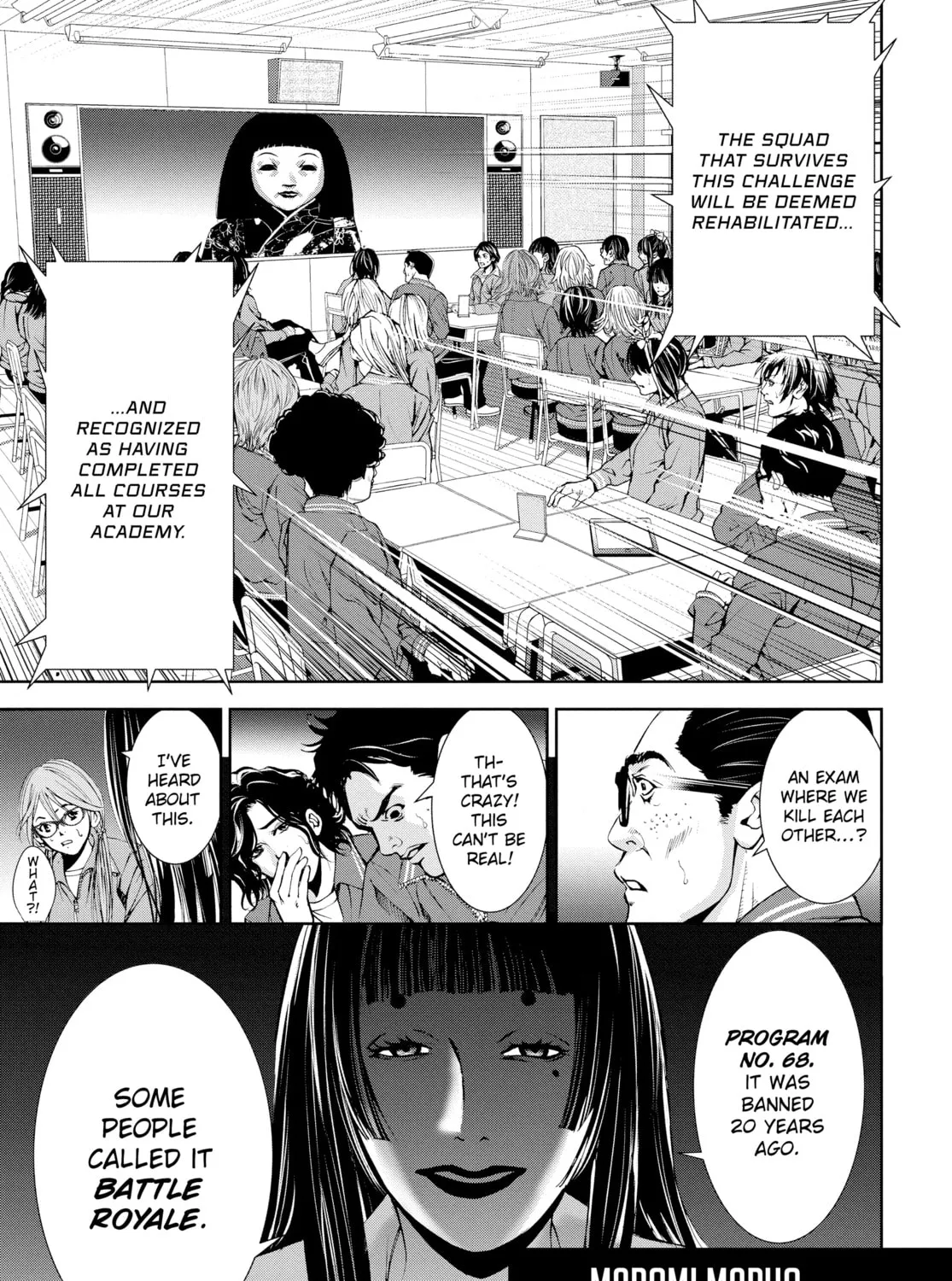Read Battle Royale 3: Enforces chapter 1 image 96 on Lezhin
