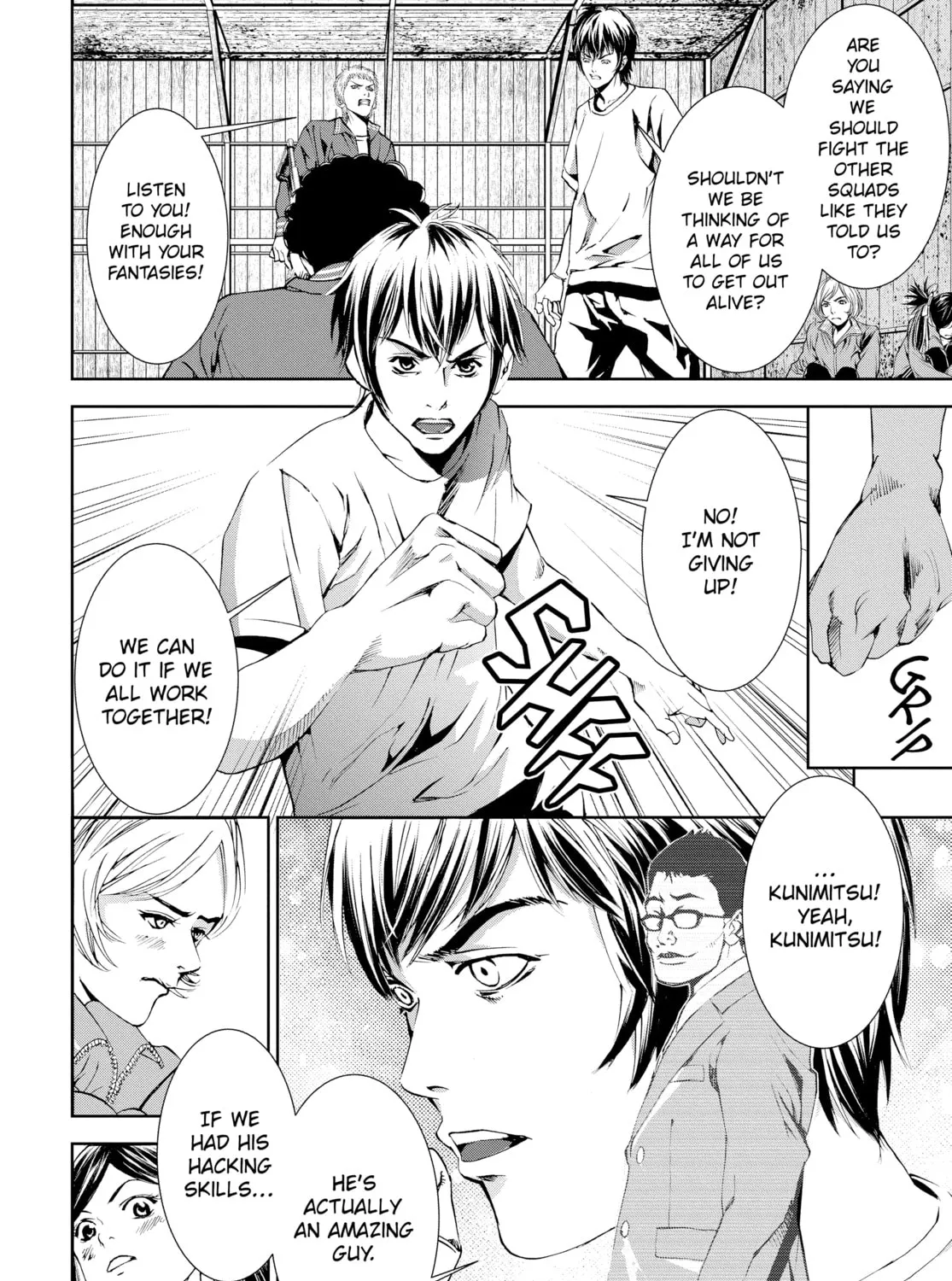 Read Battle Royale 3: Enforces chapter 4 image 14 on Lezhin