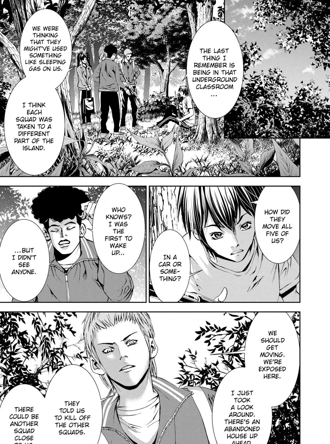 Read Battle Royale 3: Enforces chapter 4 image 4 on Lezhin