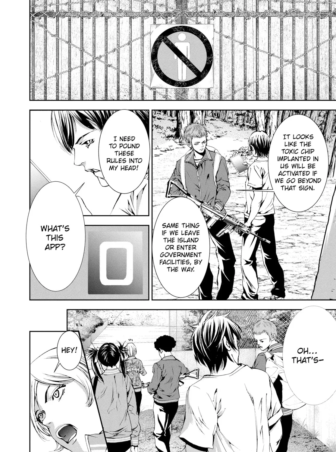Read Battle Royale 3: Enforces chapter 4 image 44 on Lezhin