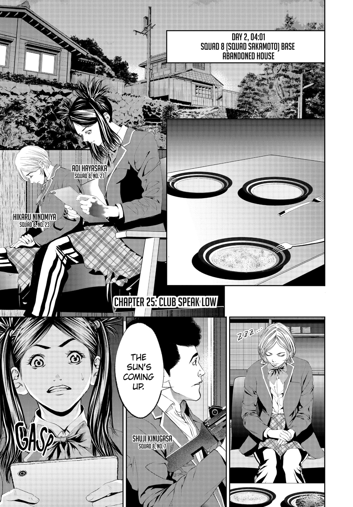 Read Battle Royale: Enforcers chapter 0 image 35 on Lezhin