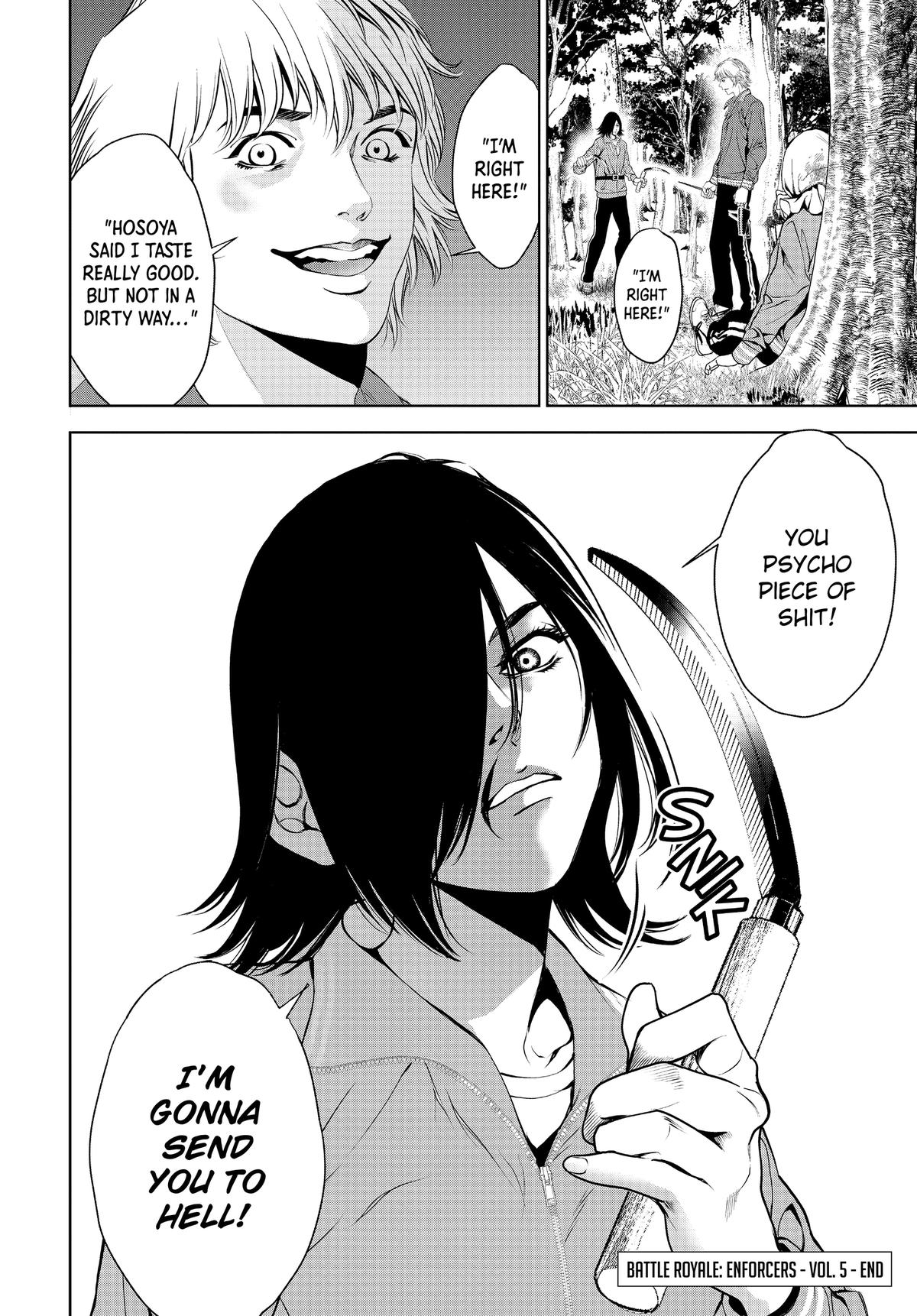 Read Battle Royale: Enforcers chapter 29 image 29 on Lezhin