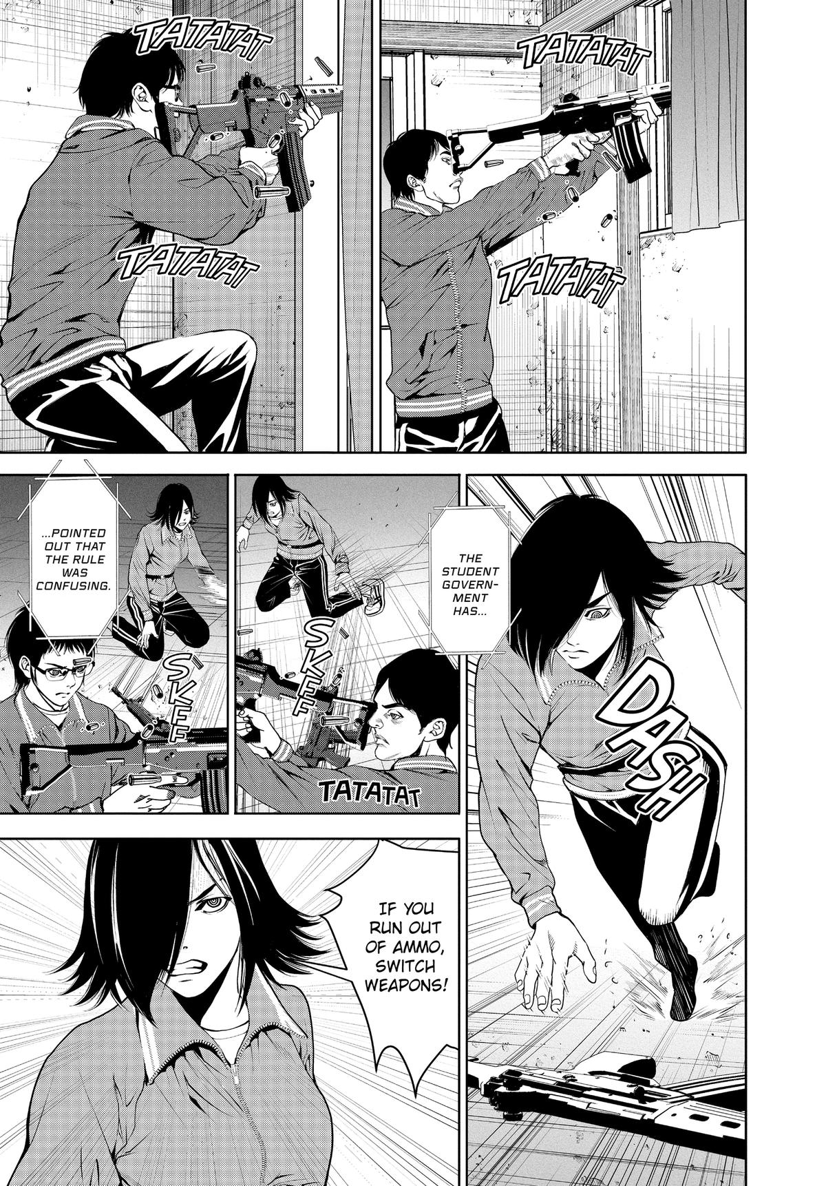 Read Battle Royale: Enforcers chapter 29 image 8 on Lezhin