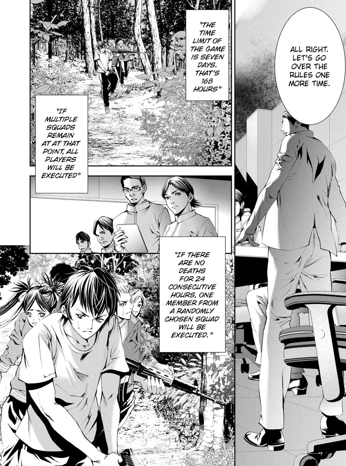 Read Battle Royale: Enforcers chapter 4 image 40 on Lezhin