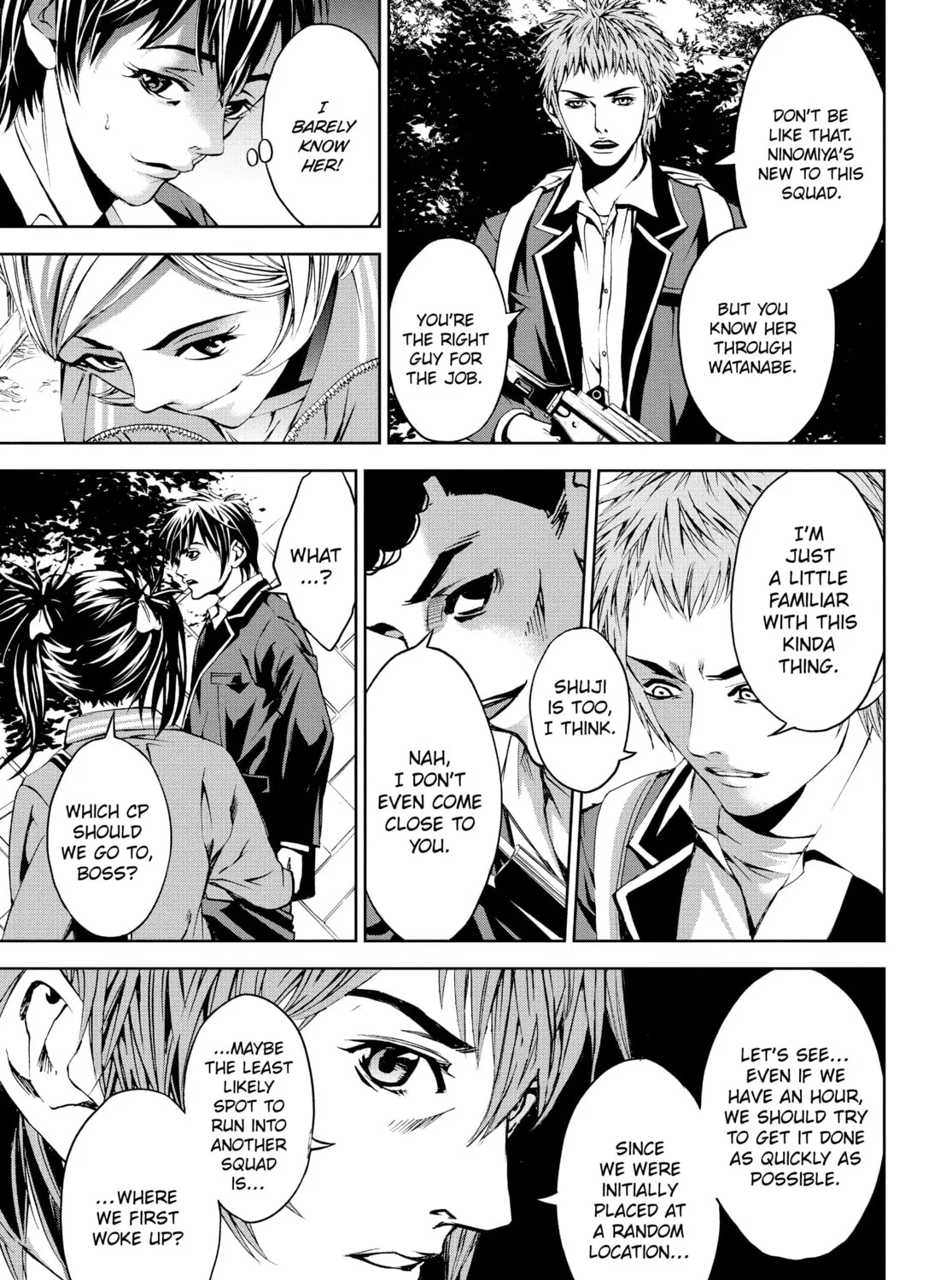 Read Battle Royale: Enforcers chapter 7 image 12 on Lezhin