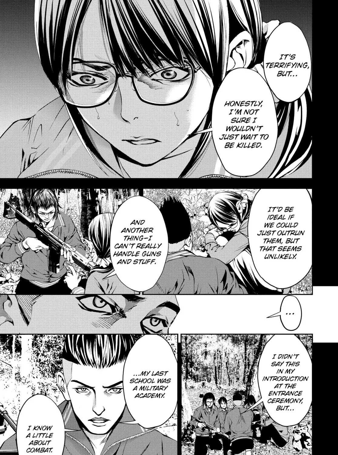 Read Battle Royale: Enforcers chapter 7 image 36 on Lezhin