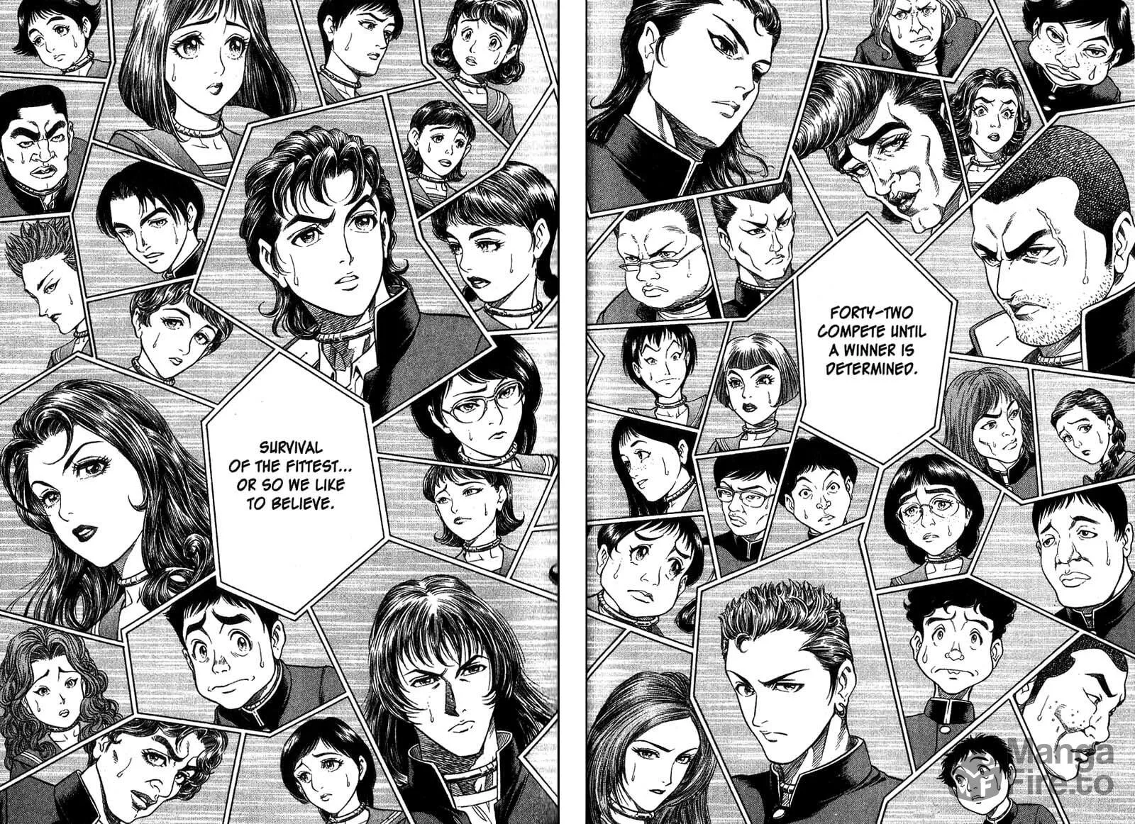 Read Battle Royale chapter 1 image 34 on Lezhin