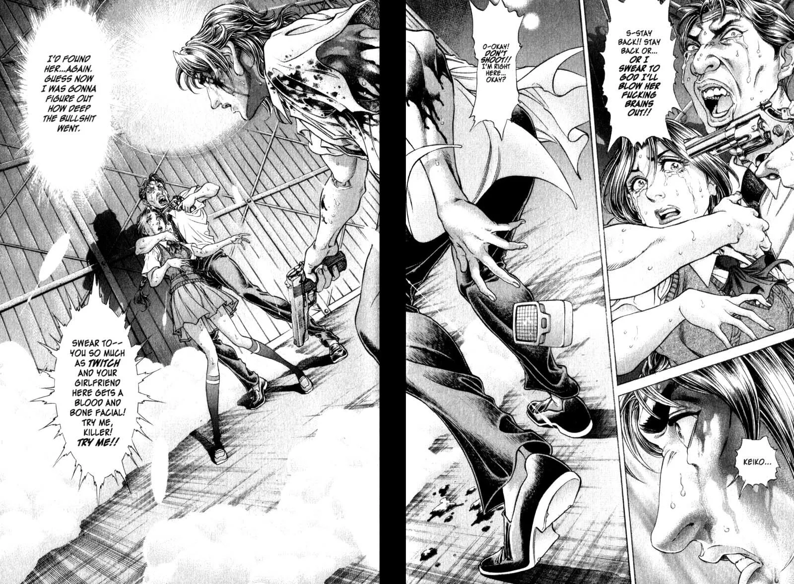 Read Battle Royale chapter 100 image 27 on Lezhin